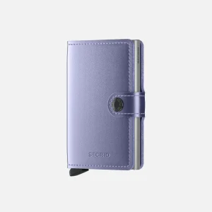 Secrid Mini Wallet Metallic Lila