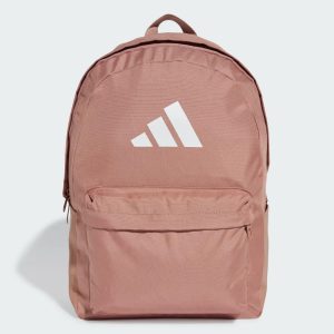 Adidas Classic 3 Bar Logo Backpack Warm Clay