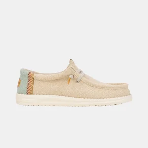 Hey Dude Wally Jute Stone Grey & Iceberg Green