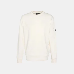 Barbour International Grip Sweatshirt Whisper White