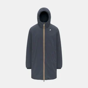 K-Way Jacob St Warm Reversible Blue Airforce & Blue Depth