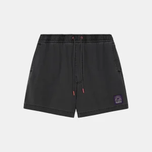 Deus Ex Machina Sandbar Garment Dyed Mesh Short Anthracite